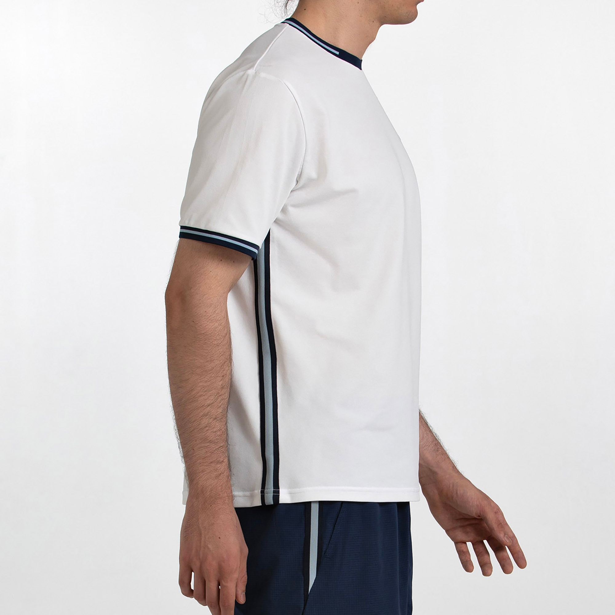 T-Shirt de Homem Torno Bullpadel Bege-4