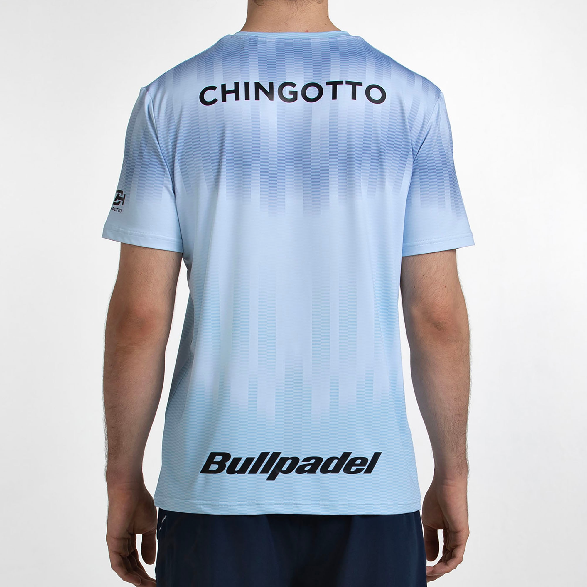 T-shirt de Manga Curta de Homem Chingotto 26V Azul-2