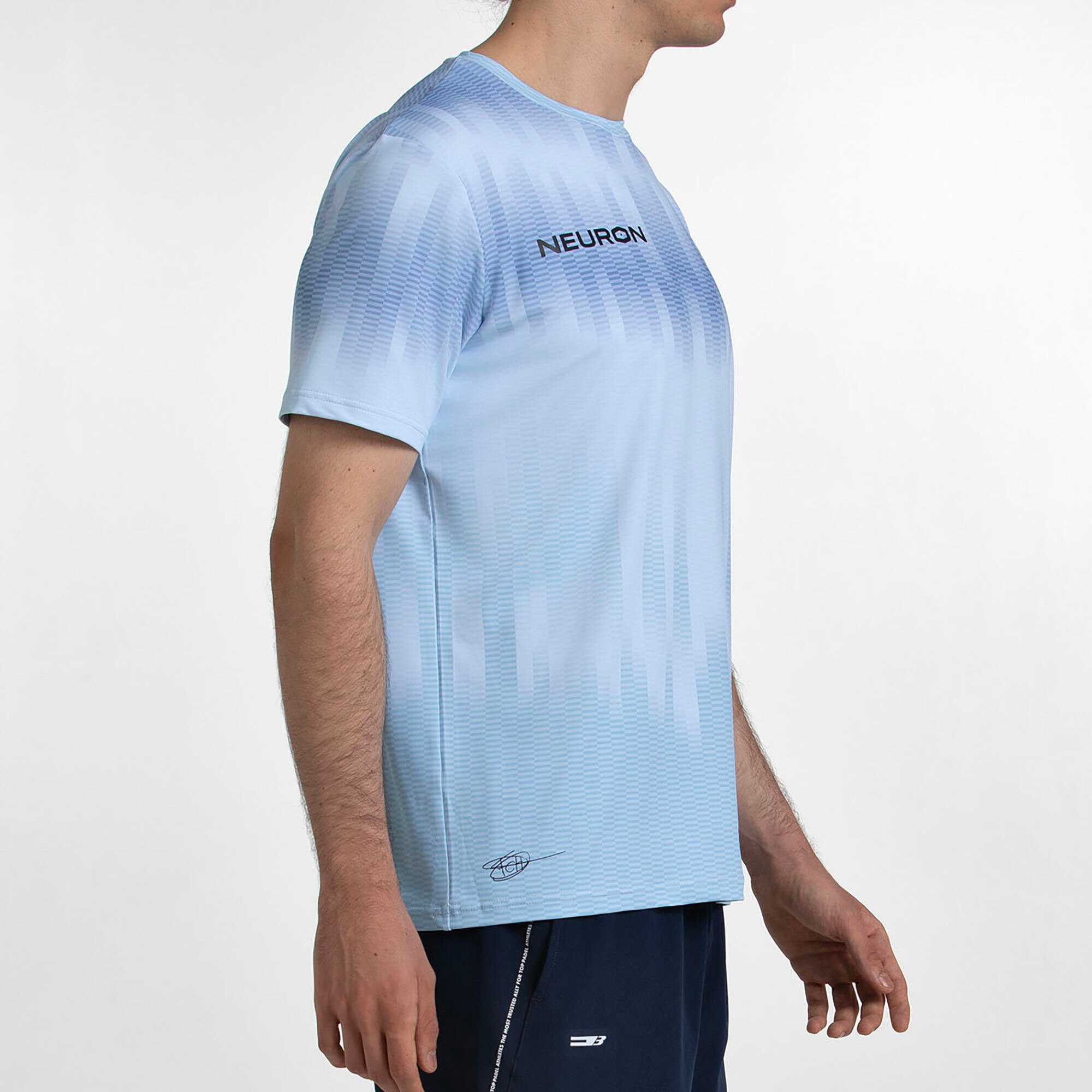 T-shirt de Manga Curta de Homem Chingotto 26V Azul-4
