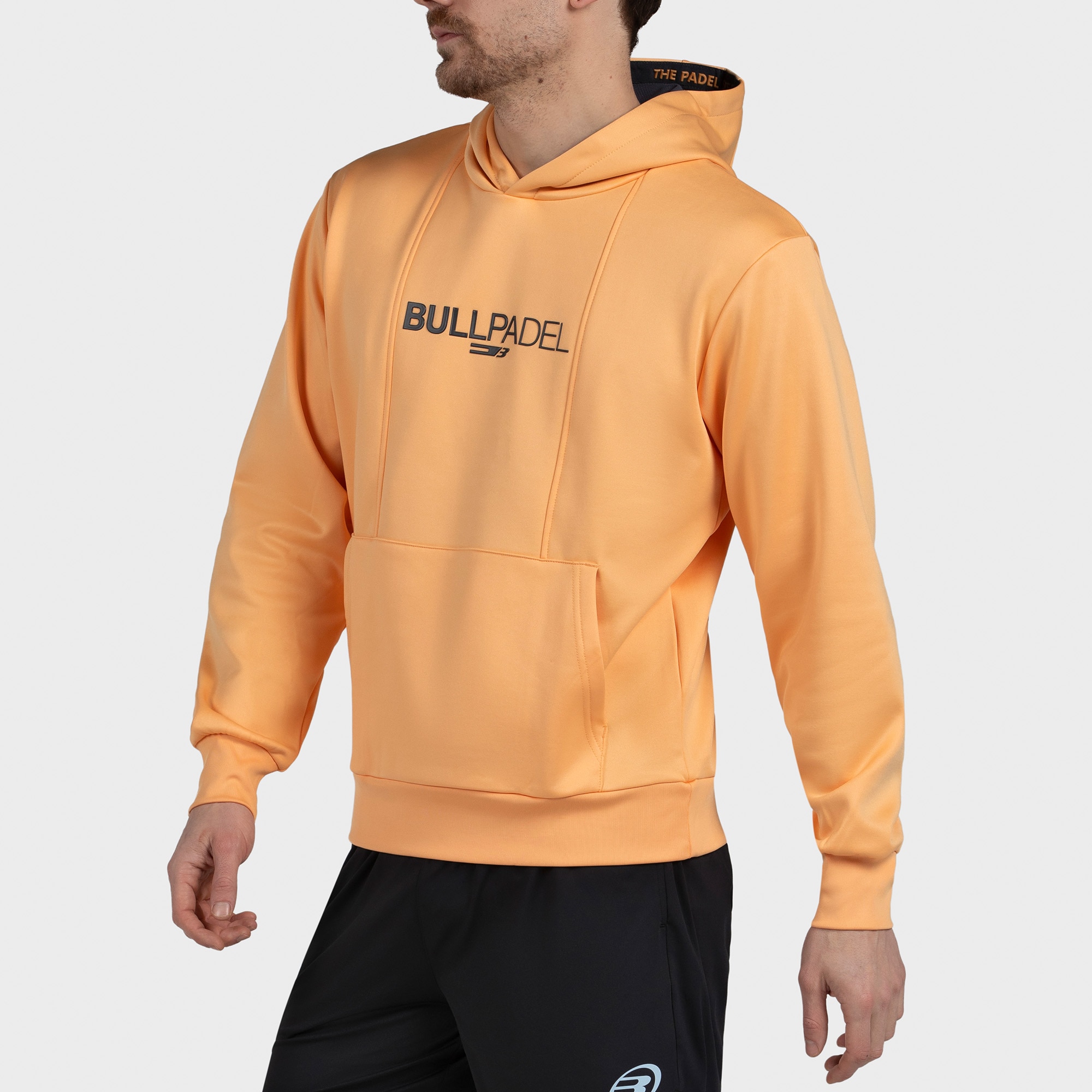 Sweatshirt de Homem Acube Bullpadel Laranja-3