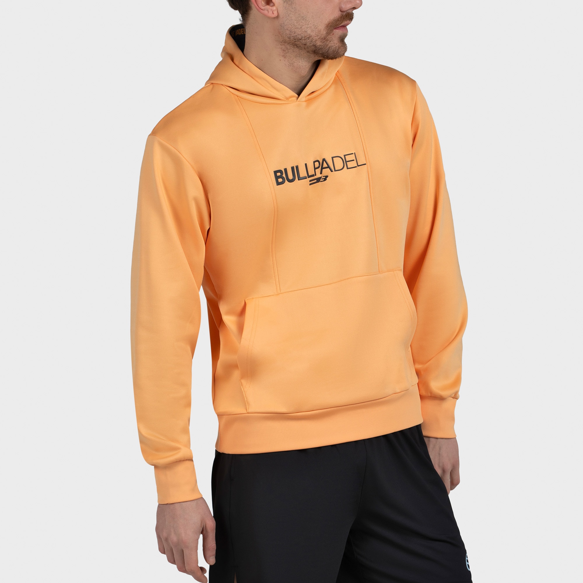 Sweatshirt de Homem Acube Bullpadel Laranja-4