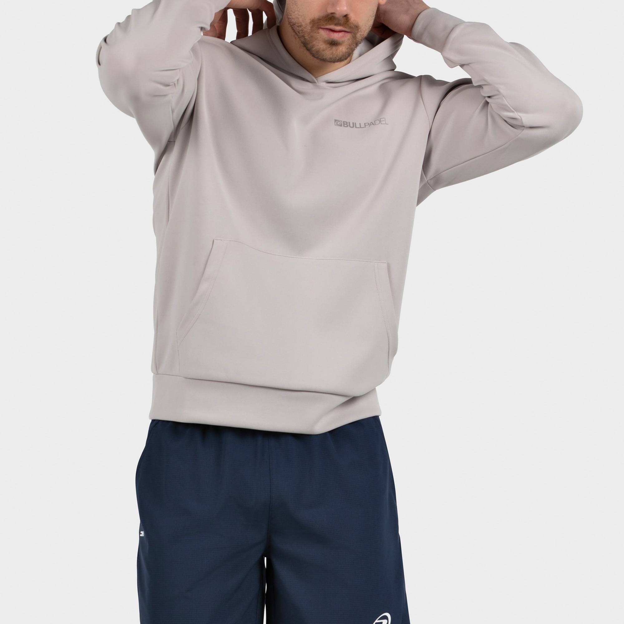 Sweatshirt de Homem Albier Bege-5