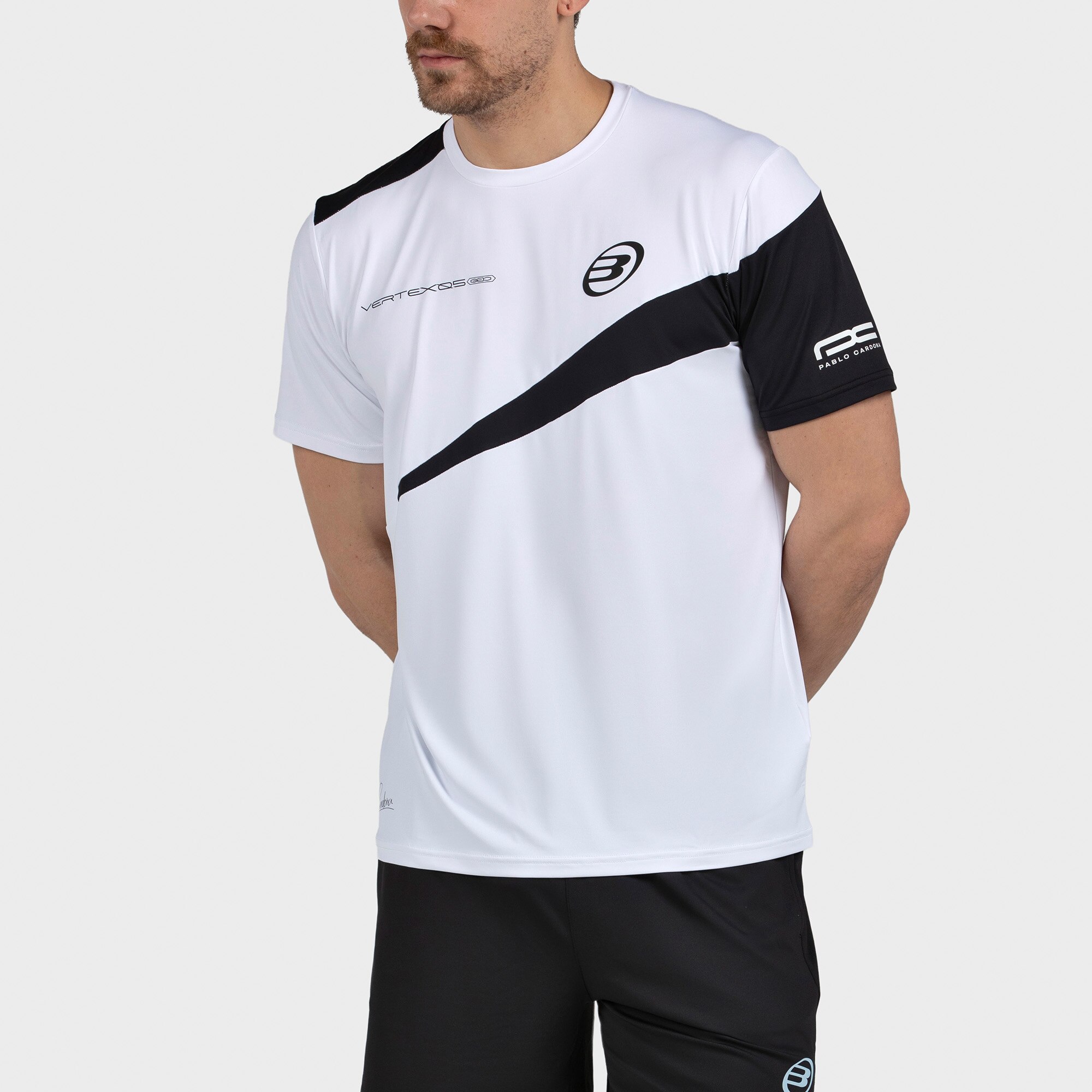 T-shirt de Manga Curta de Homem Cardona 26V Branco-5