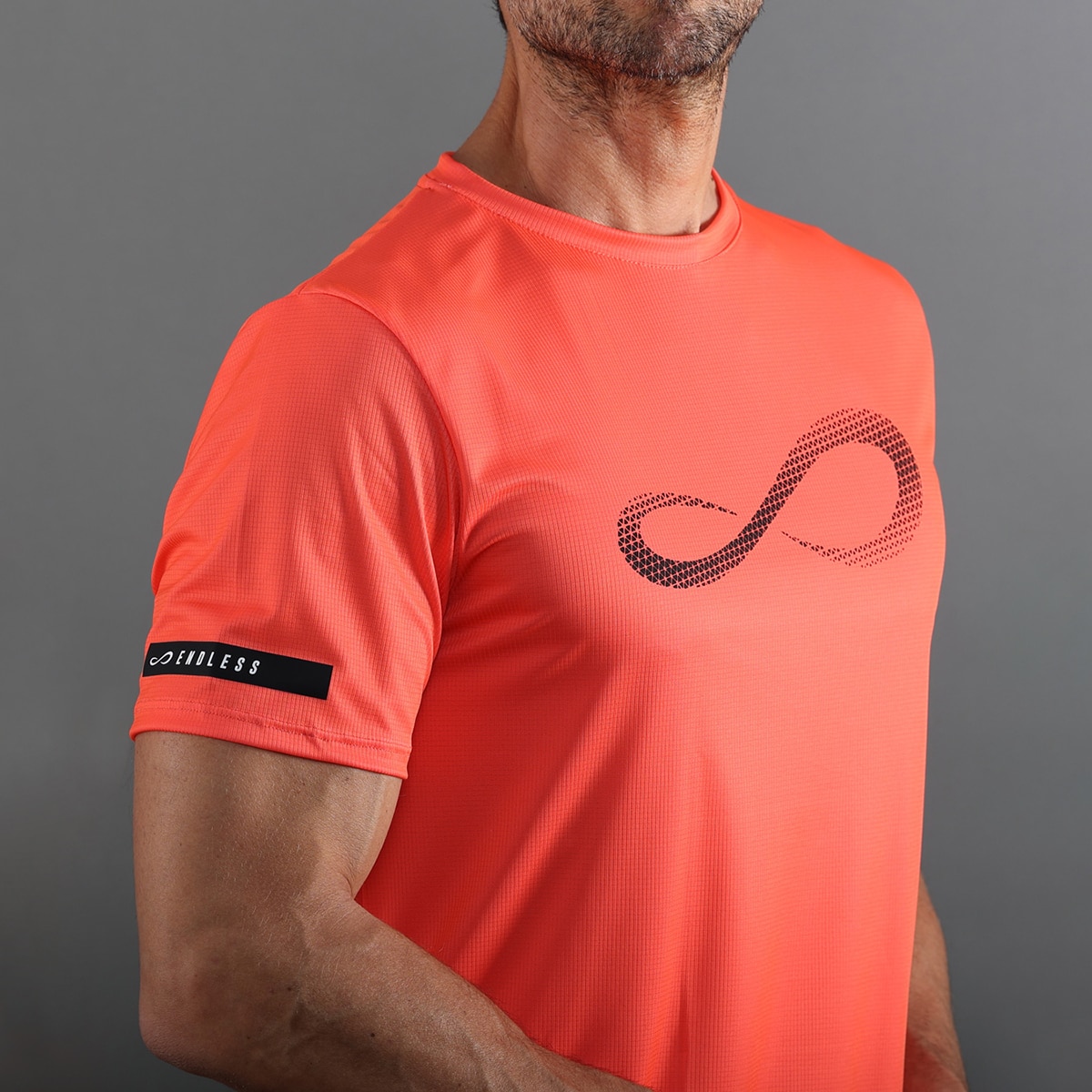 T-shirt Unlimited Diamond II de Homem Vermelho-4