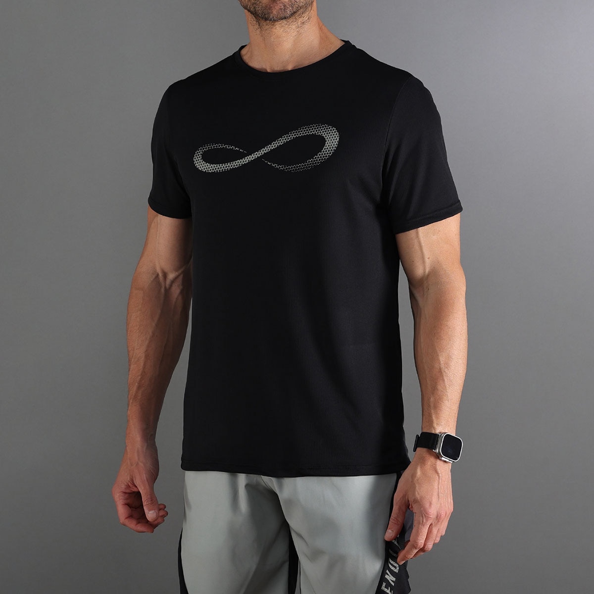 T-shirt Unlimited Diamond II de Homem Preto-1