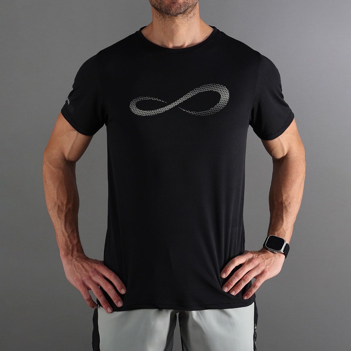 T-shirt Unlimited Diamond II de Homem Preto-4