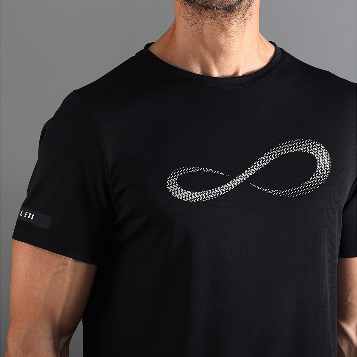 T-shirt Unlimited Diamond II de Homem Preto-5