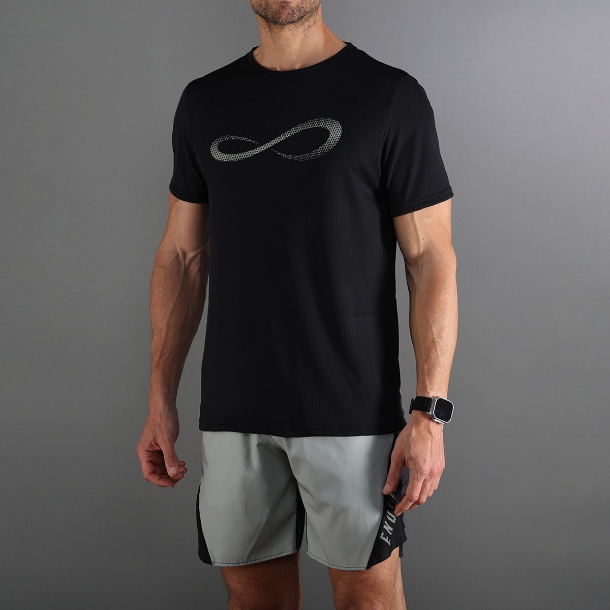 T-shirt Unlimited Diamond II de Homem Preto-6