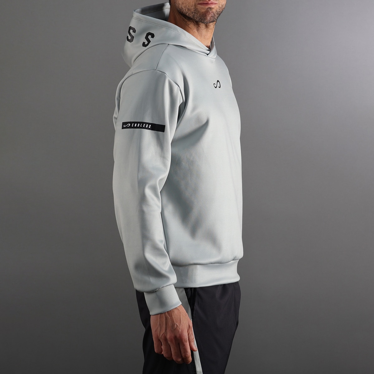Sweatshirt de Homem Sniper Cinzento-claro-4