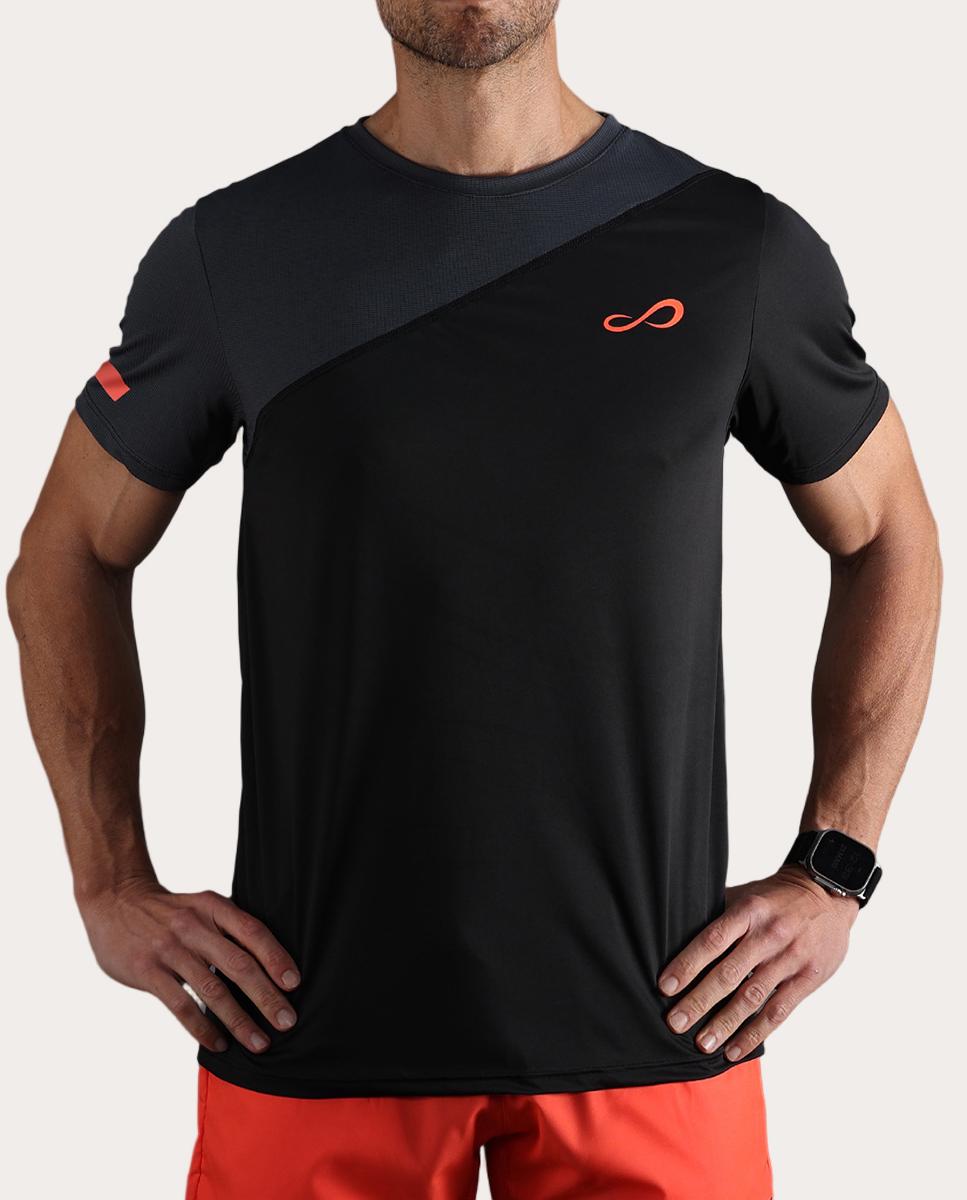 T-shirt de Homem Axys Preto-3