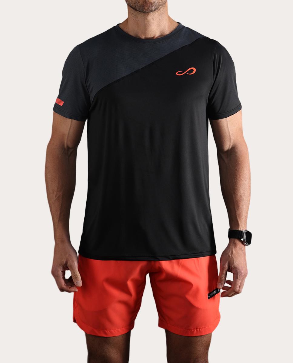 T-shirt de Homem Axys Preto-4
