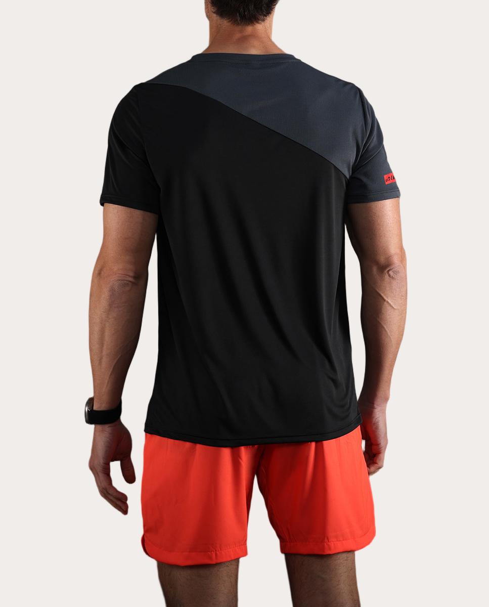 T-shirt de Homem Axys Preto-5