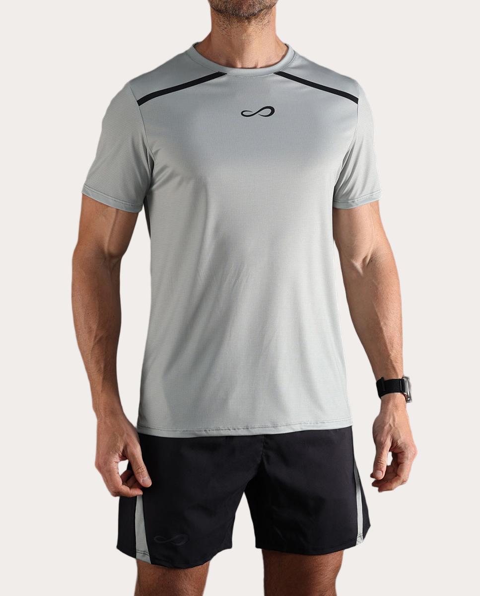 T-shirt de Homem Ace Rush Cinzento-escuro-4