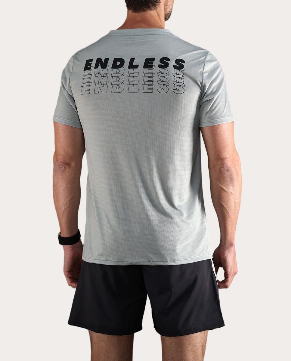 T-shirt de Homem Ace Rush Cinzento-escuro-5