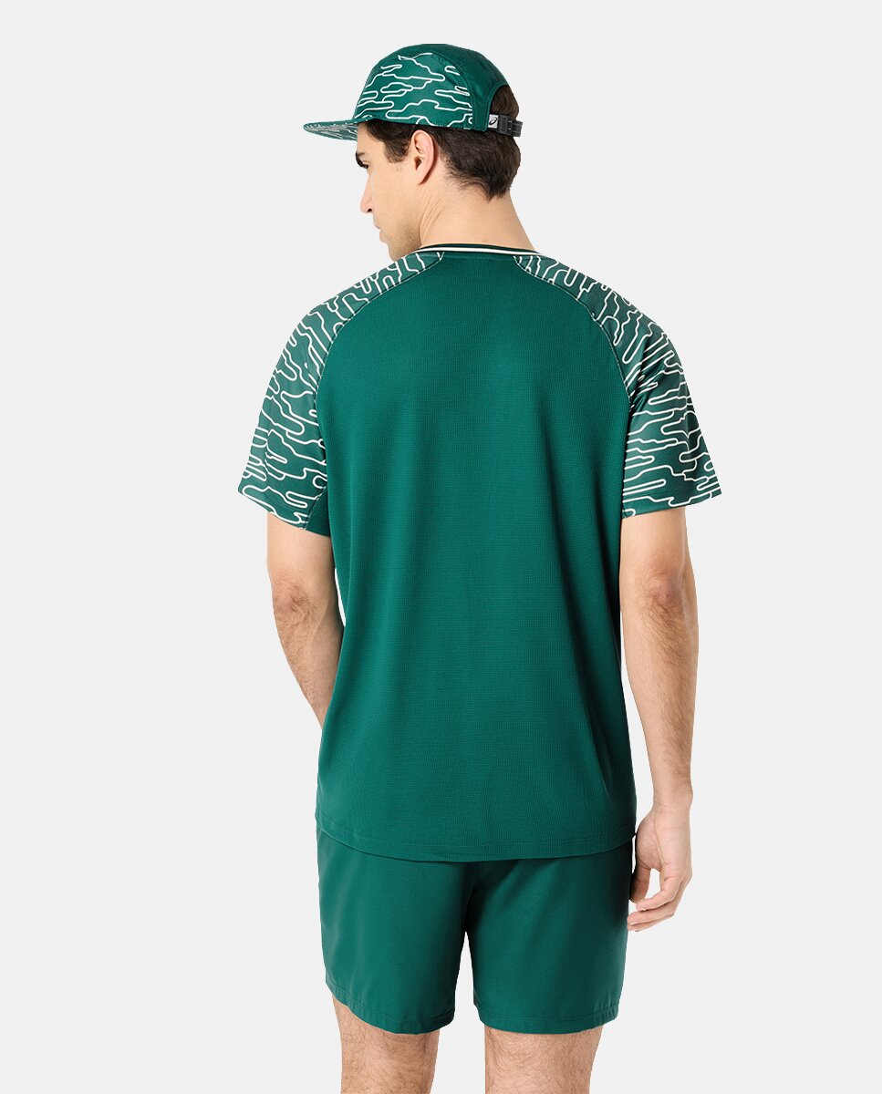 T-shirts de Homem Padel COURT SS TOP Cinzento médio-2