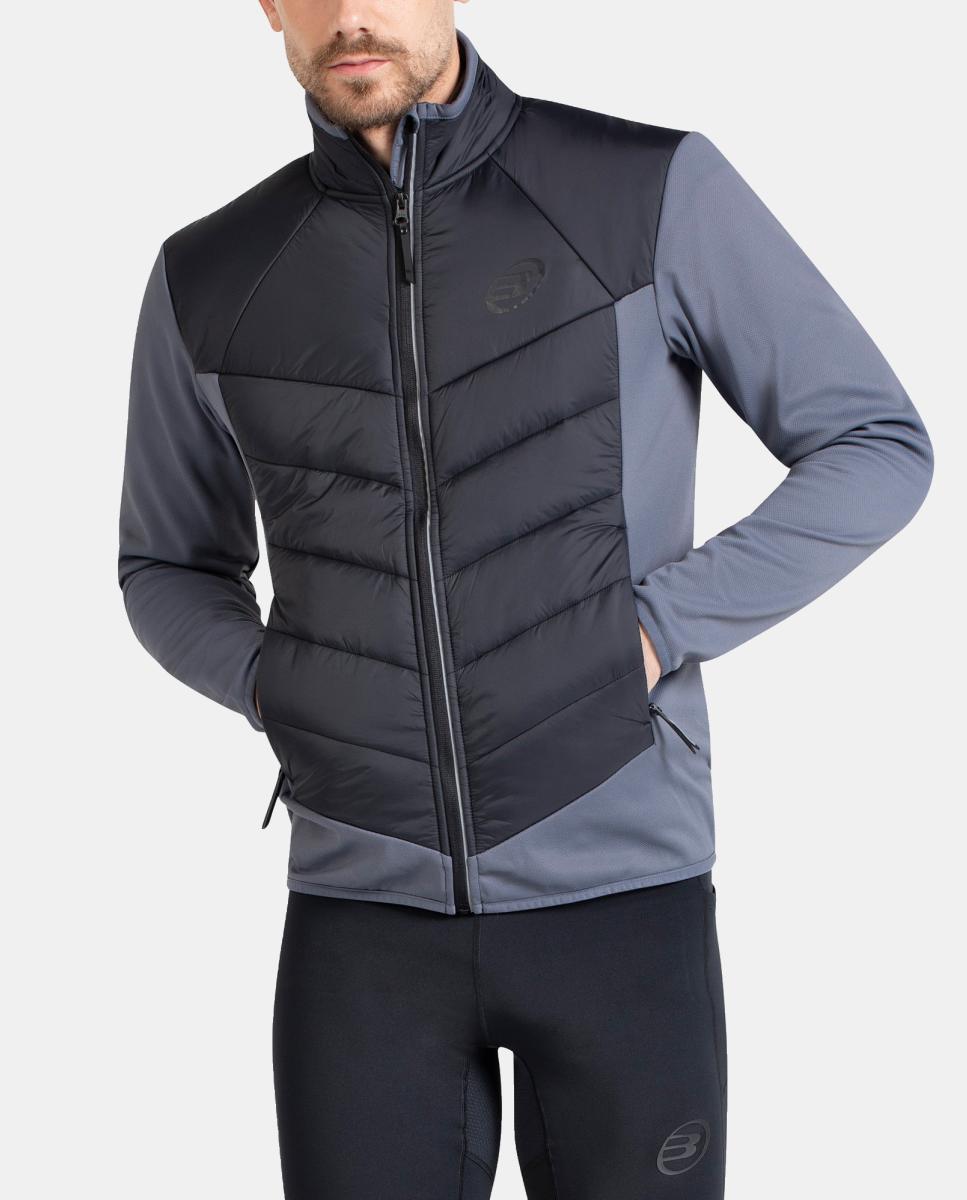 Parka Anorak para Homem Enris Bullpadel Cinzento-5