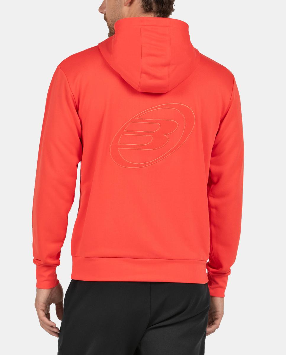 Sweatshirt de Homem Elian Bullpadel Vermelho-4