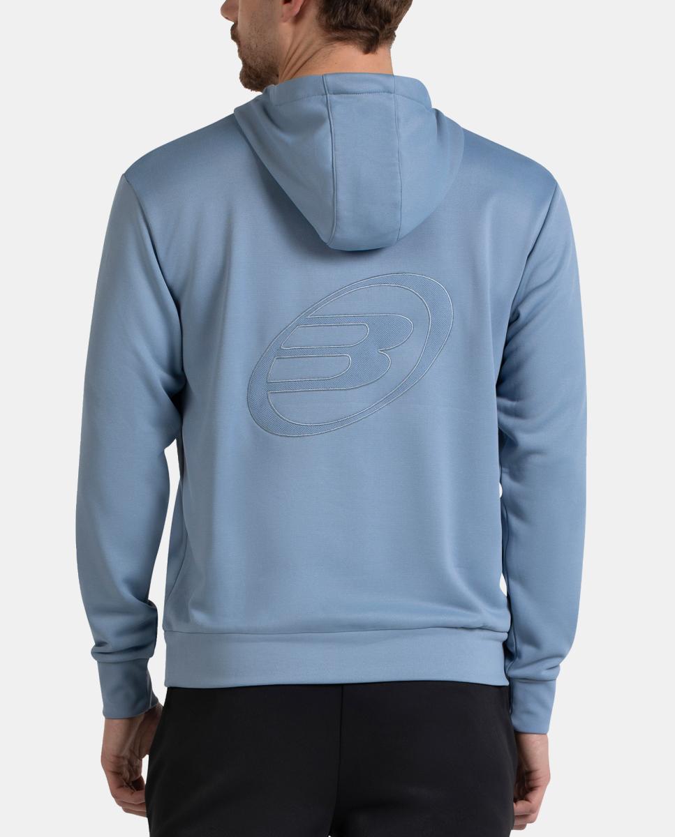 Sweatshirt de Homem Elian Bullpadel Azul-4