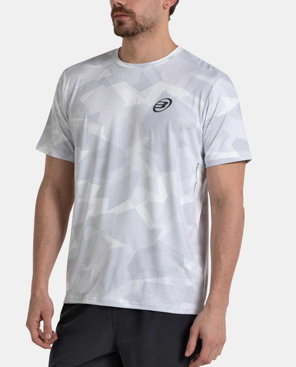 T-Shirt  de Homem Marel Bullpadel Branco-2