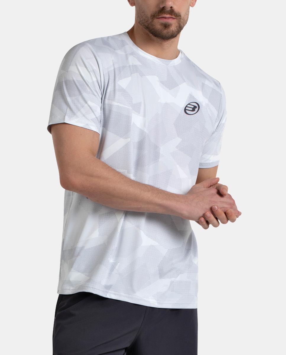 T-Shirt  de Homem Marel Bullpadel Branco-5