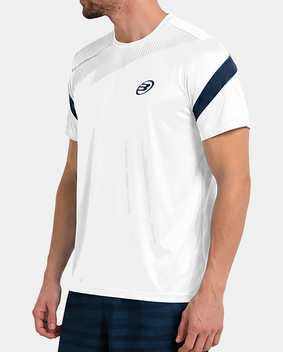 T-shirt de M/Curta de Homem Casul Branco-2