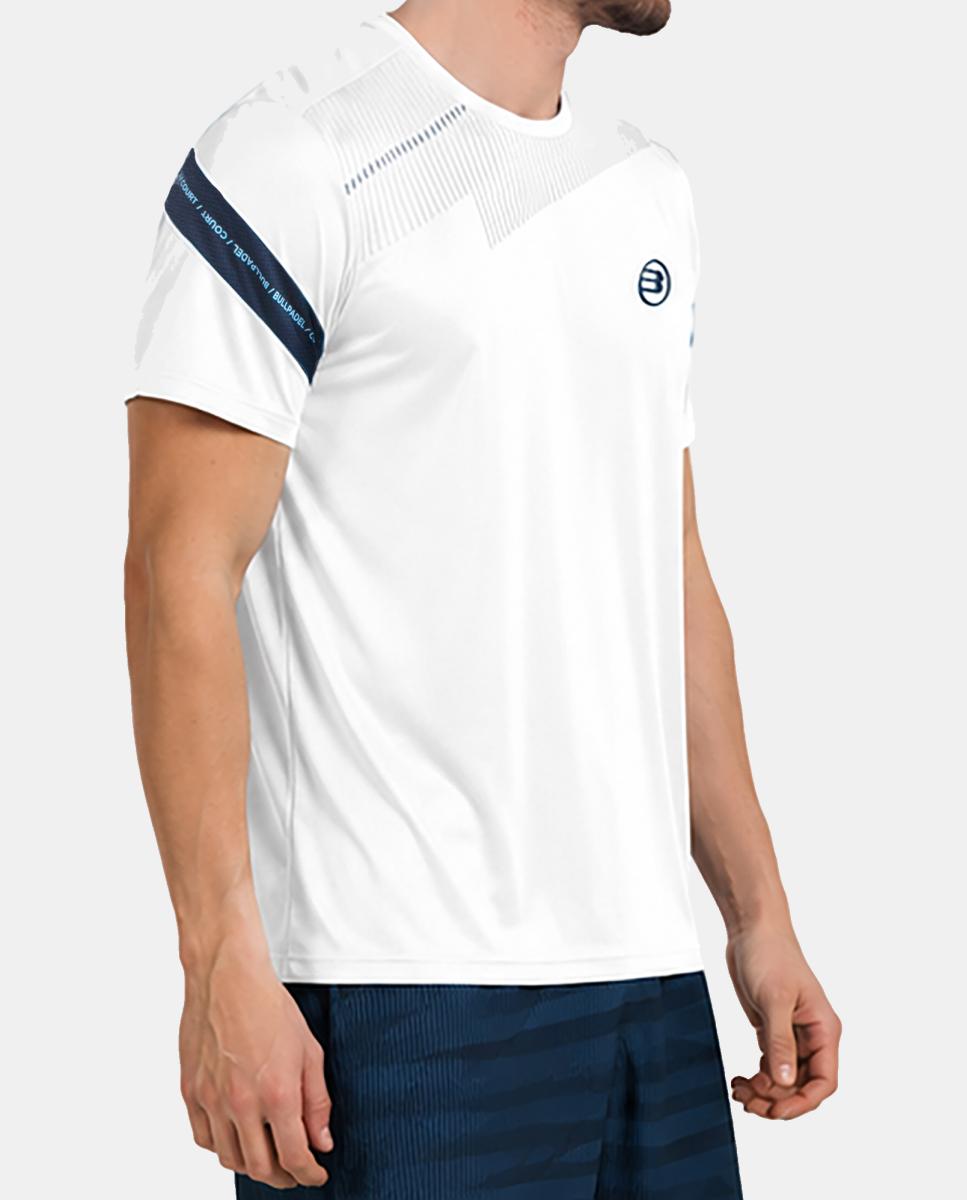 T-shirt de M/Curta de Homem Casul Branco-3