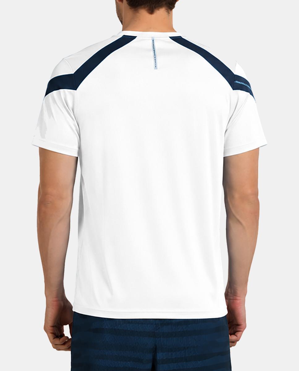 T-shirt de M/Curta de Homem Casul Branco-4