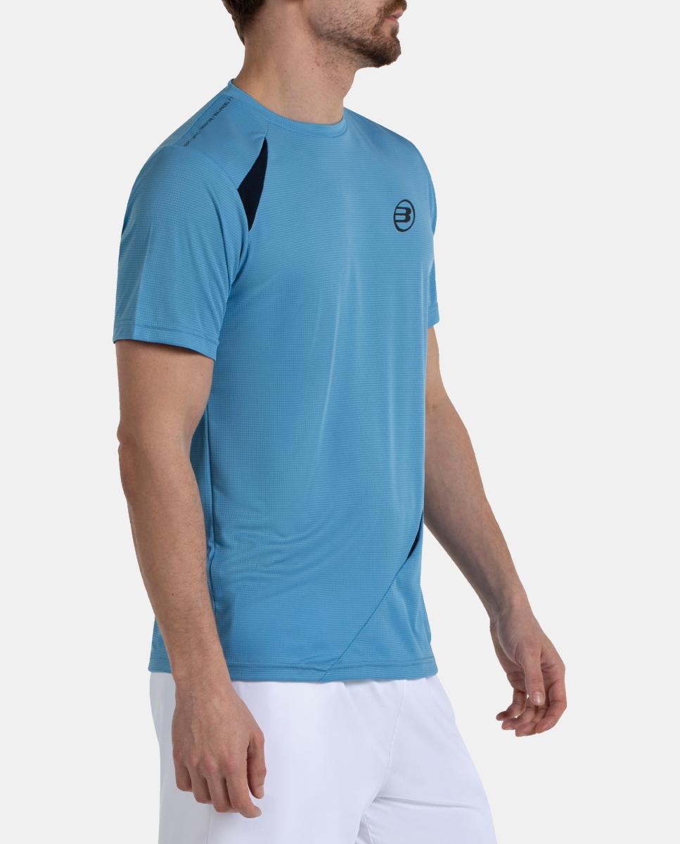 T-Shirt  de Homem Cete Bullpadel Azul-3