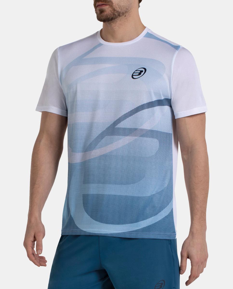 T-Shirt  de Homem Cayon Bullpadel Branco-2