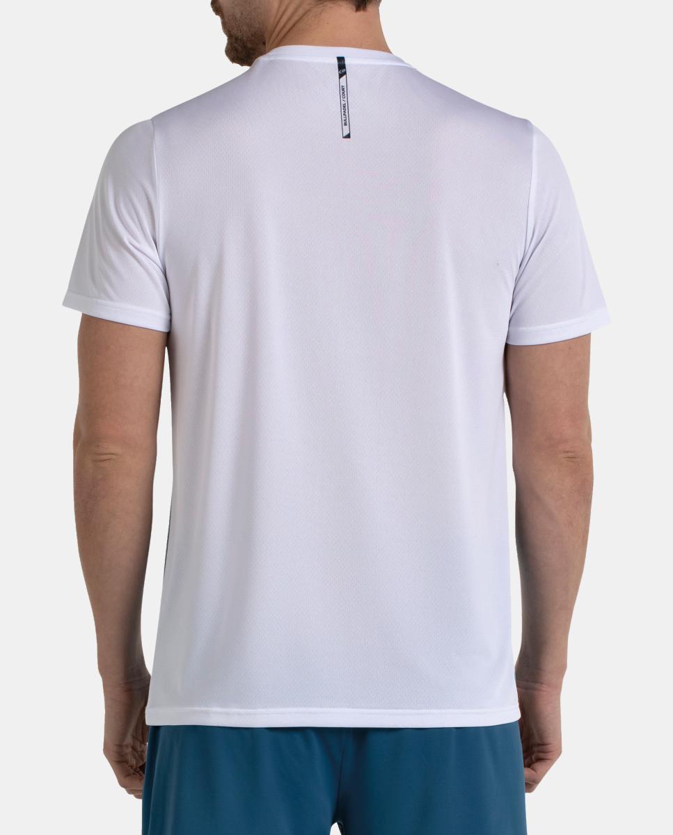 T-Shirt  de Homem Cayon Bullpadel Branco-4