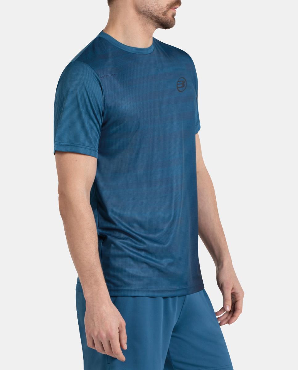 T-Shirt  de Homem Cori Bullpadel Azul-3