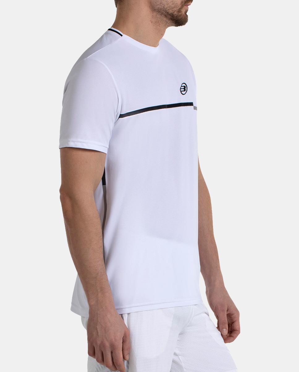 Camiseta de M/Corta de Hombre Teloi Bullpadel - Blanco Blanco-3