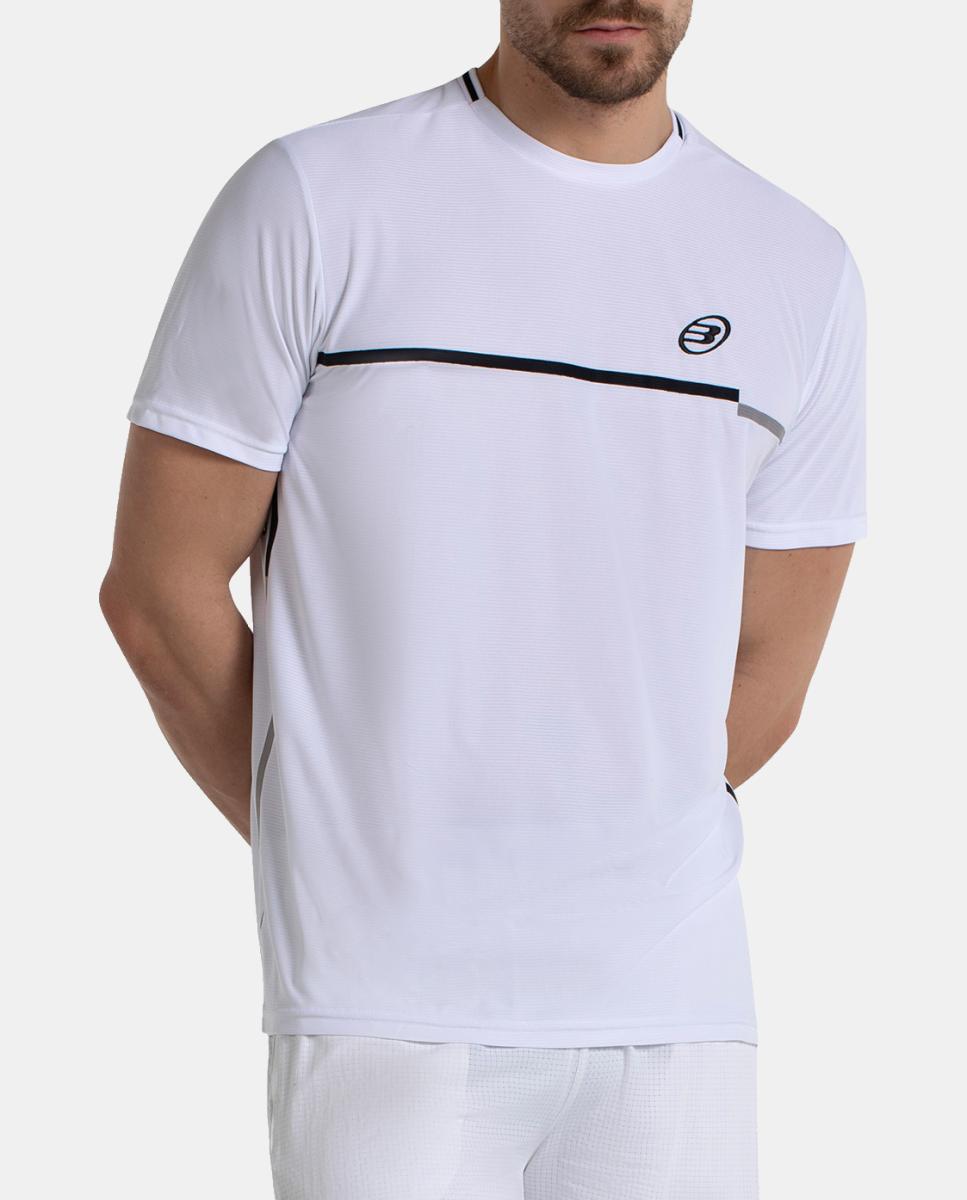 Camiseta de M/Corta de Hombre Teloi Bullpadel - Blanco Blanco-5