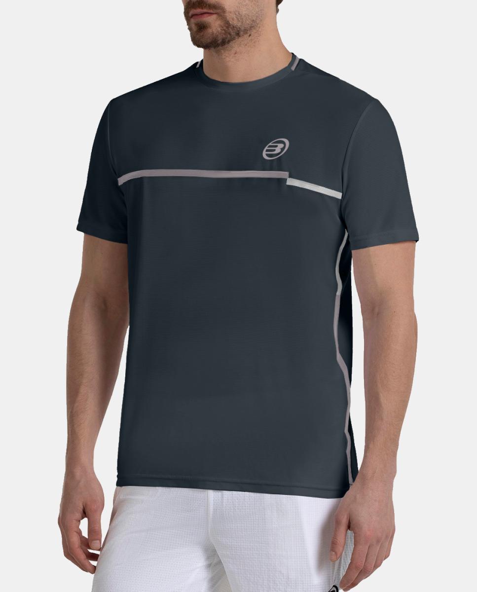 T-shirt de M/Curta de Homem Teloi Preto-2
