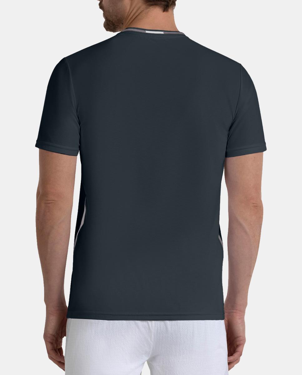 T-shirt de M/Curta de Homem Teloi Preto-4