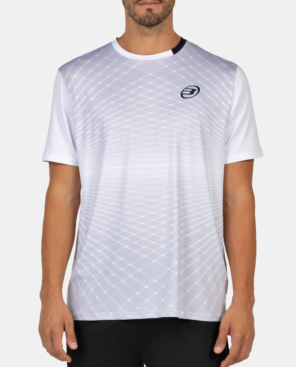 Camiseta de M/Corta de Hombre Brega Bullpadel - Gris Gris-1