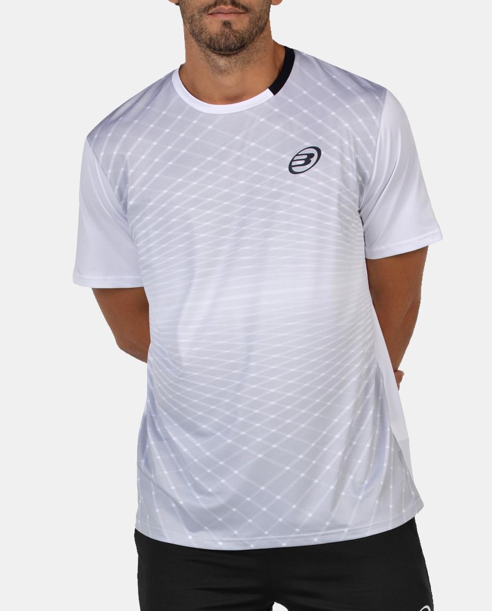 Camiseta de M/Corta de Hombre Brega Bullpadel - Gris Gris-2