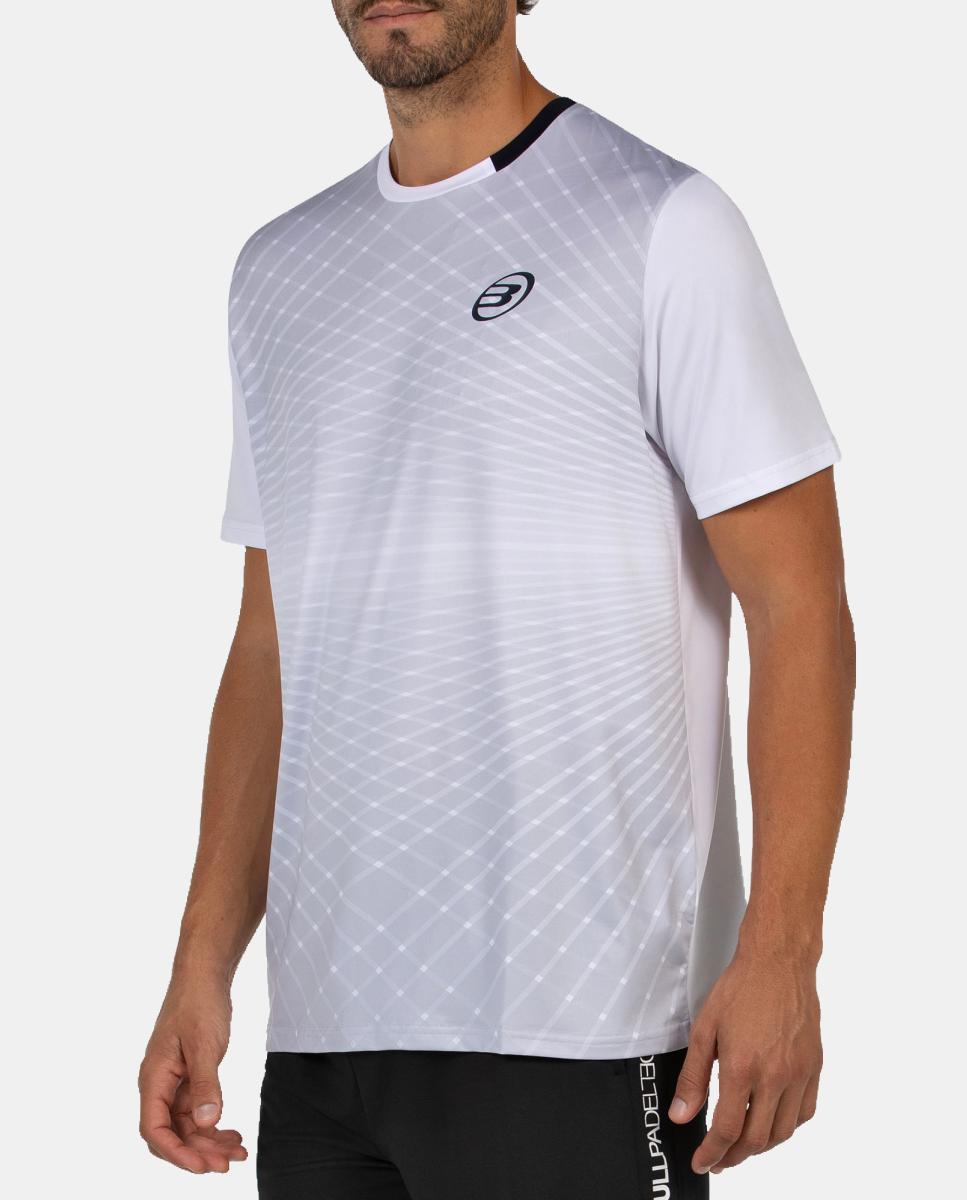 Camiseta de M/Corta de Hombre Brega Bullpadel - Gris Gris-3