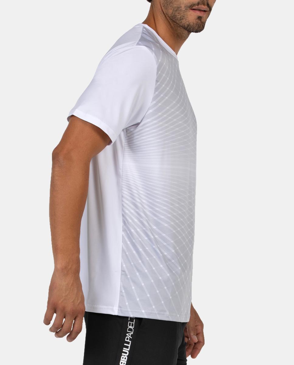 Camiseta de M/Corta de Hombre Brega Bullpadel - Gris Gris-4