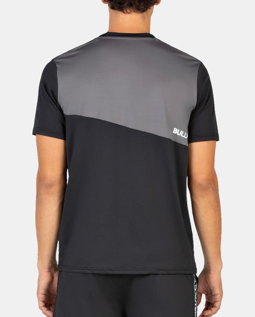 Camiseta de M/Corta de Hombre Batas Bullpadel - Negro Negro-5