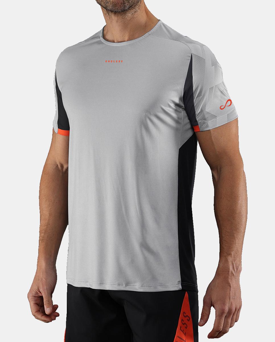 T-Shirt de Homem Ryker Endless Cinzento / Preto-3