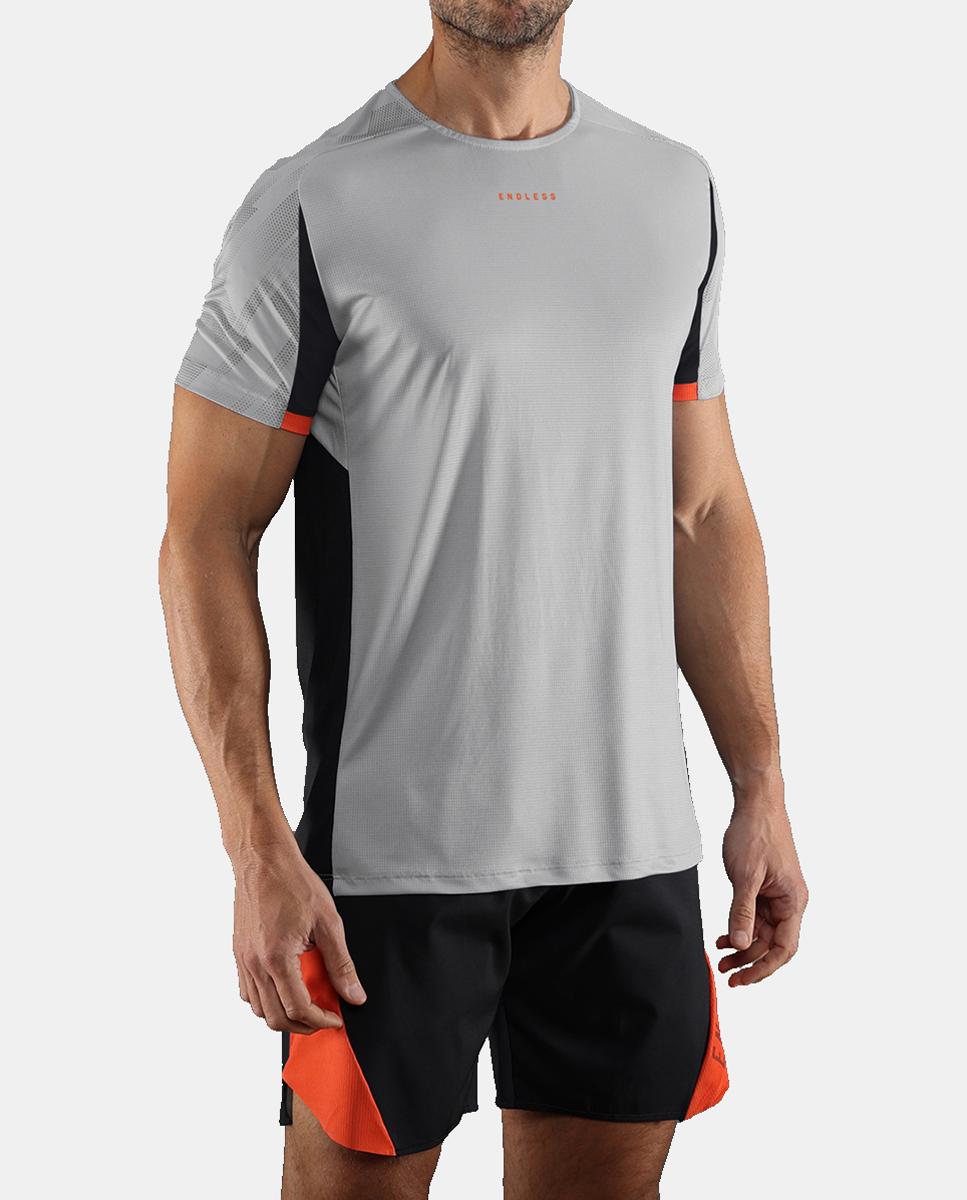 T-Shirt de Homem Ryker Endless Cinzento / Preto-6