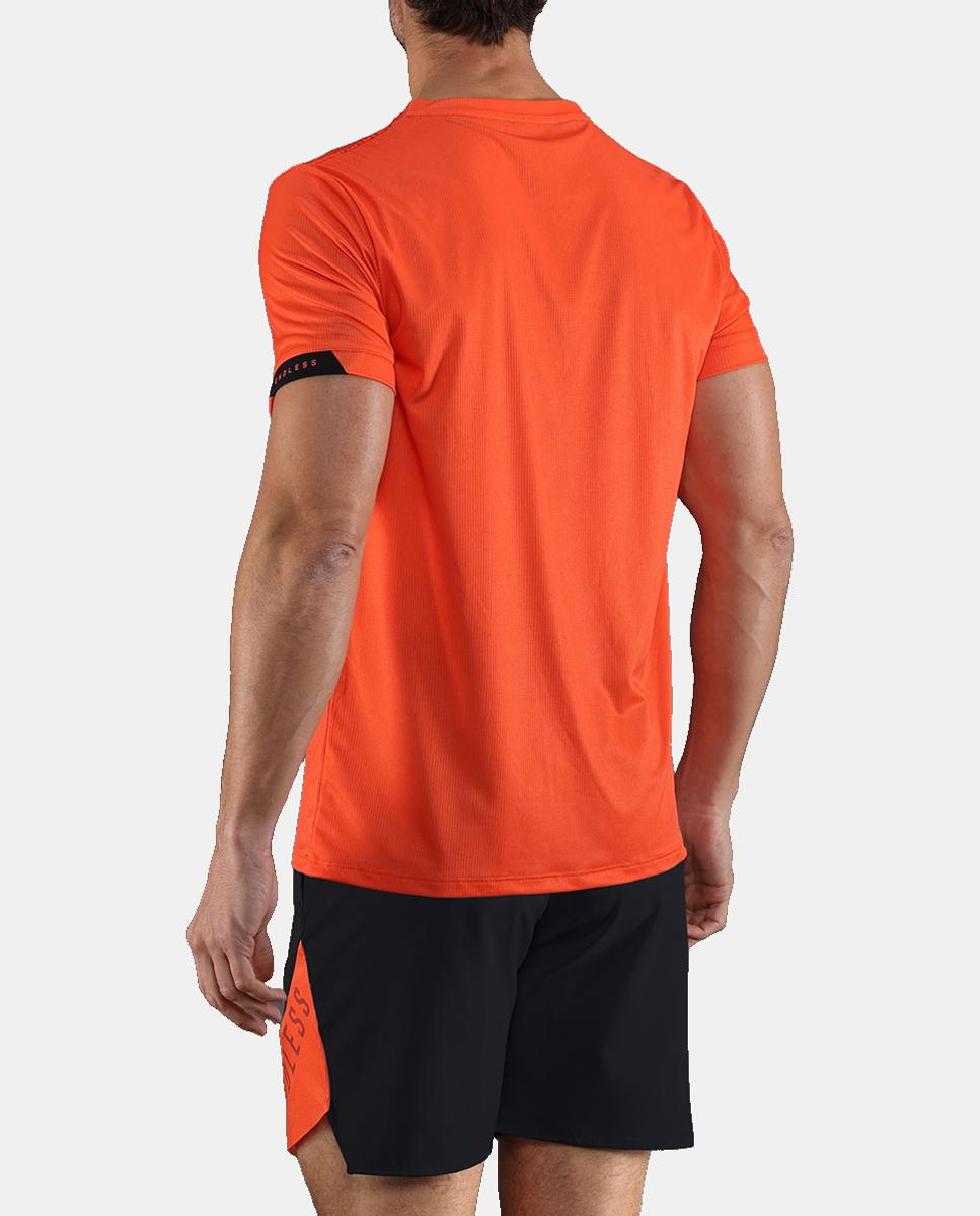 T-Shirt de Homem Ace Peak Endless Laranja-5