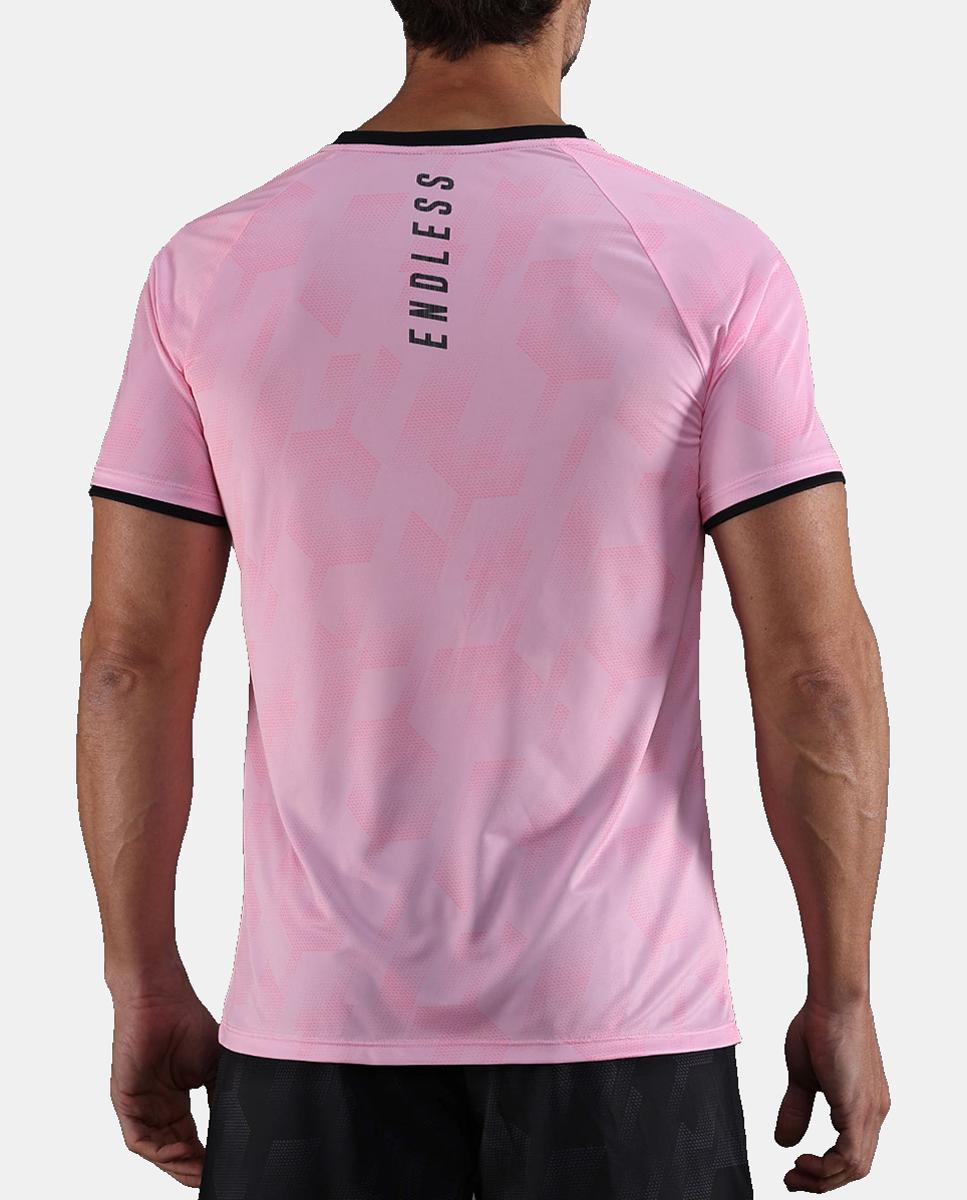 T-Shirt de Homem Faze Endless Rosa-pastilha-2