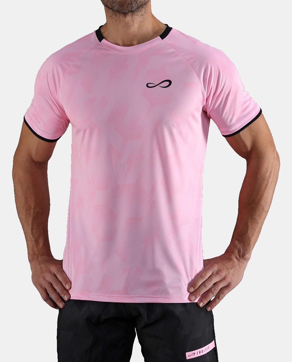 T-Shirt de Homem Faze Endless Rosa-pastilha-3