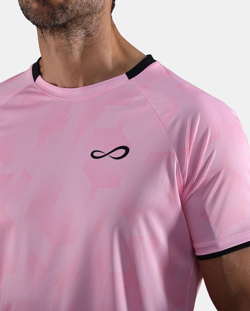 T-Shirt de Homem Faze Endless Rosa-pastilha-4