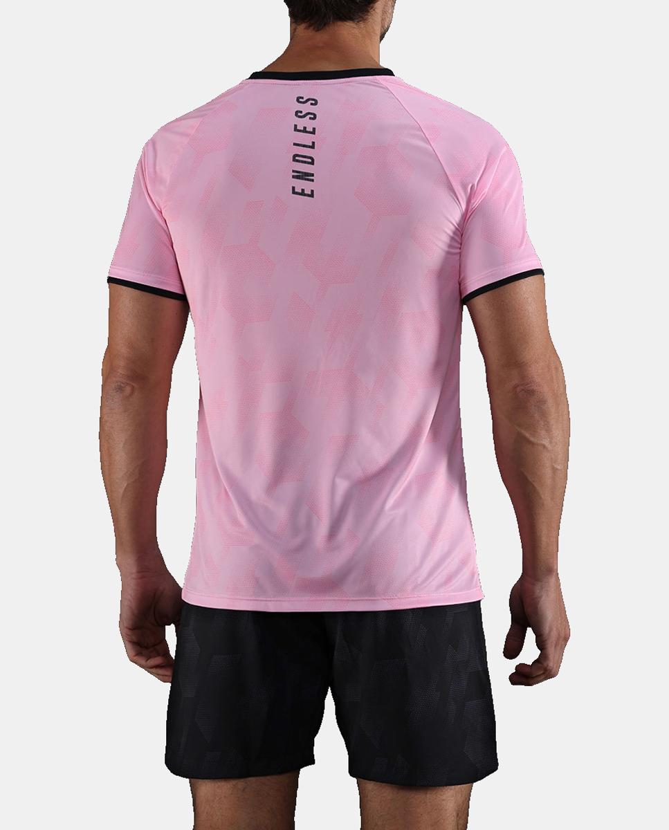 T-Shirt de Homem Faze Endless Rosa-pastilha-6
