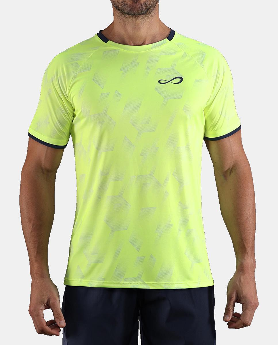 T-Shirt de Homem Faze Endless Amarelo-flúor-3