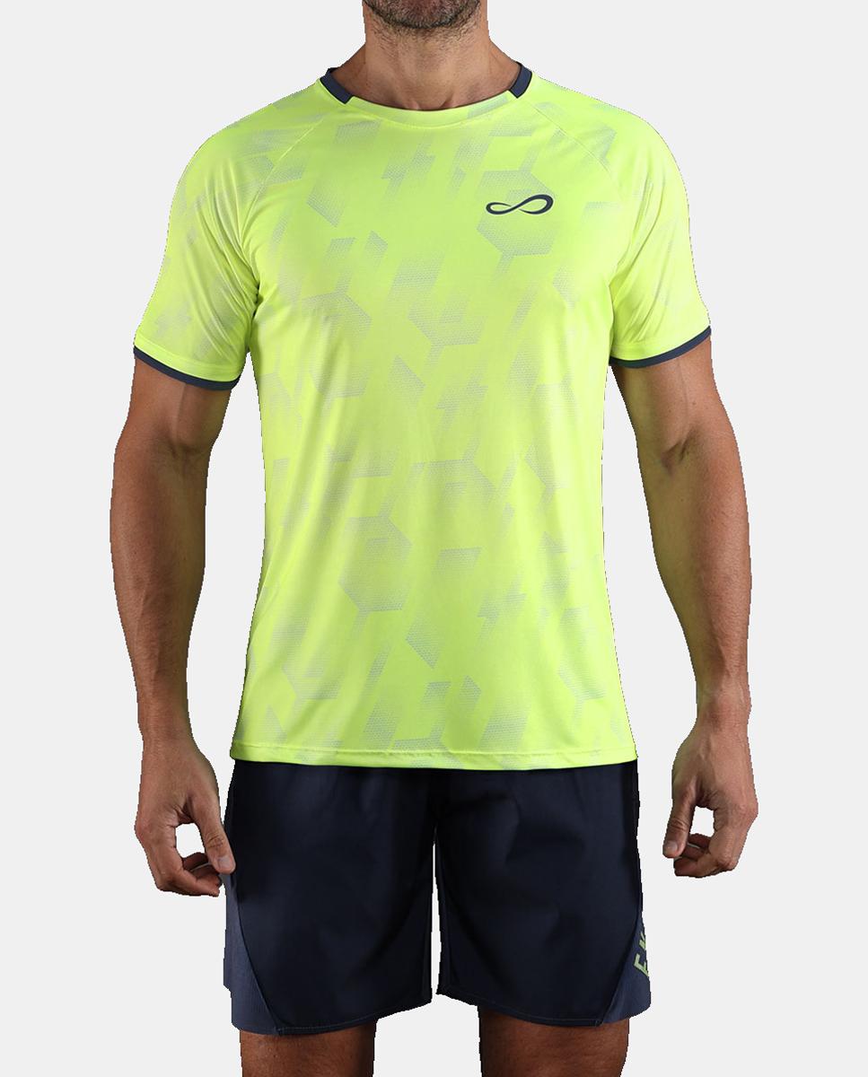 T-Shirt de Homem Faze Endless Amarelo-flúor-6