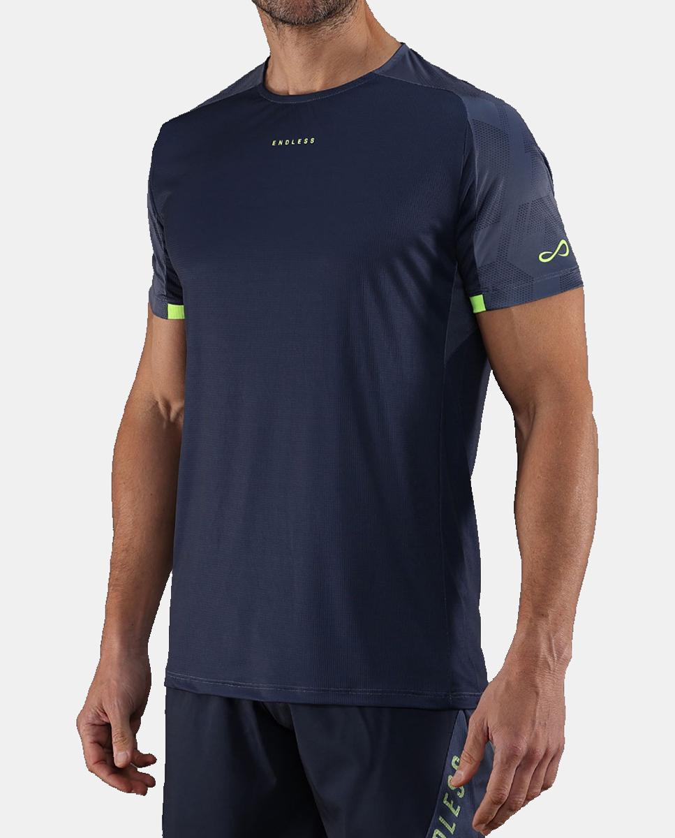 Imagen 0 de Camiseta De Hombre Ryker Endless Azul denim